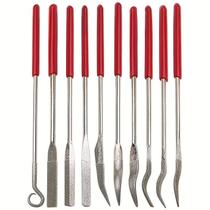 Mini Conjunto De Limas De Diamante 10 Peças Limas De Agulha Triangular Plana Para Metal Vidro