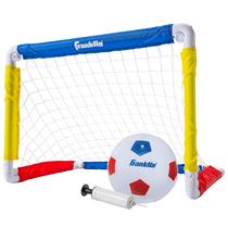 Mini conjunto de metas de futebol Franklin Sports Kids com bola e bomba