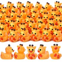 Mini conjunto de pato de resina de girafa GGSTDDUP para decoração de festas, 50 unidades Mini conjunto de pato de resina de girafa GGSTDDUP para decoração de festas, 50 unidades
