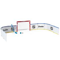 Mini conjunto de pistas de hóquei Franklin Sports Half Rink NHL White Mini conjunto de pistas de hóquei Franklin Sports Half Rink NHL White