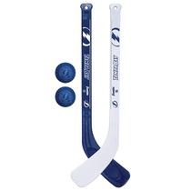 Mini conjunto de tacos de hóquei Franklin Sports Tampa Bay Lightning NHL