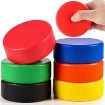 Mini conjunto de treinamento Zealor 6 peças de discos de hóquei de espuma de 7,5 cm