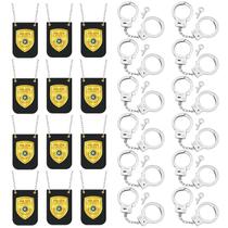 Mini conjunto Police Pretend Play Vertintong com 12 distintivos e 12 algemas