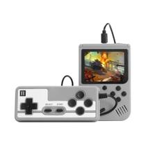 Mini Console De Videogame Portátil Retrô Infantil, 8 Bits, 3 Polegadas, LCD, Construído Em 500 Jogos