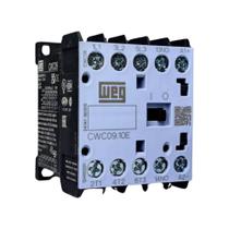 Mini Contator 24vcc 9a 1na Cwc09 10 30c03 Weg