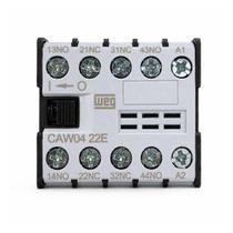Mini Contator Auxiliar CAW04-22 6A 220V 2NA + 2NF Weg Mini Contator Auxiliar CAW04-22 6A 220V 2NA + 2NF Weg