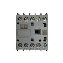 Mini Contator Auxiliar CWC07-01-30 7A 24Vdc 1NF Weg Mini Contator Auxiliar CWC07-01-30 7A 24Vdc 1NF Weg
