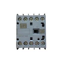 Mini Contator Auxiliar CWC07-10-30 7A 24Vdc 1NA Weg