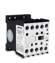 Mini Contator Tripolar CJX2-K Com 1NA - Com Bobina de Alimentação