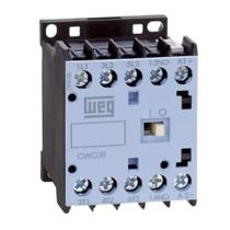 Mini Contator Tripolar Cwc09 220Vca 9a Azul WEG Cód 12487232 Mini Contator Tripolar Cwc09 220Vca 9a Azul WEG Cód 12487232