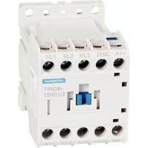 Mini Contator Tripolar Tramontina TRC 8-12M01/Z 12 A 24 Vcc 1NF