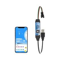 Mini Controlador LED Bluetooth SP621E Controle De Aplicativo Para Luzes De Tira RGB Música Phantom