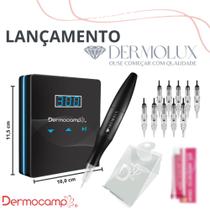 Mini Controle Slim Dermografo Dermolux Suporte Agulhas Pomada