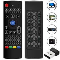 Mini Controle Teclado Air Mouse Wireless 2.4 Ghz TV PC GAME - BOX ELETRONICO