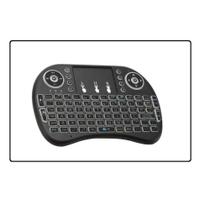Mini Controle Wireless Mini Keyboard Usb Sem fio Touch Pad LED P