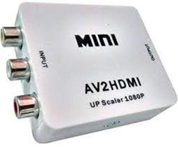 Mini Conversor Adaptador Av Rca Para Hdmi Full Hd Av2Hdmi