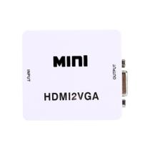 Mini Conversor Adaptador Hdmi Para Vga E Áudio