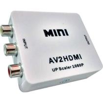 Mini Conversor Adaptador Rca Para Hdmi 720P Ou 1080P