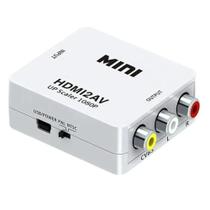 Mini Conversor Áudio e Vídeo HDMI para RCA Exbom CC-HA1K