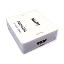 Mini Conversor AV2 para HDMI Adapter Scaler HD Video Converter Box HDMI para RCA 1080p - Mersun