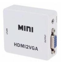 Mini Conversor Hd Vídeo Hdmi X Vga Hdmi2Vga Hdmi Para Vga