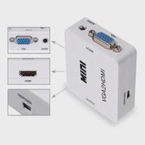 Mini Conversor VGA-HDMI - Lelong LE-4114 Mini Conversor VGA-HDMI - Lelong LE-4114