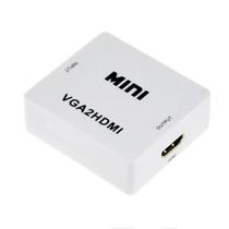 Mini Conversor VGA Para HDMI 1080p Full HD Com Áudio