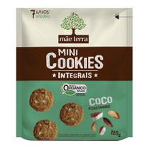 Mini Cookies Coco e Castanhas Mãe Terra 120g