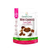 Mini Cookies de Cacau e Amêndoas Vegano Leve Croc 90g
