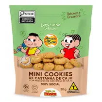Mini Cookies de Castanha de Caju 30g Turma da Monica