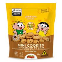 Mini Cookies de Castanha de Caju com Chocolate 30g Turma da Monica