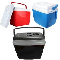 Mini Cooler Leve Para Praia E Churrasco Com Alça Pronta Entrega