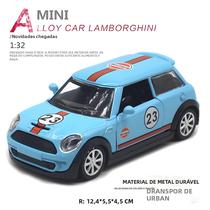 Mini Cooper Clássico Em Escala 1:32, Modelo De Liga Metálica Fundido, Brinquedo De Carro De Metal