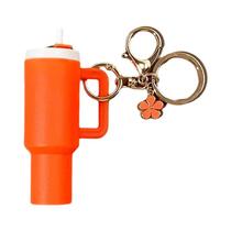 Mini copo chaveiro para garrafa de água stanley acessórios bálsamo labial bonito copo alça decoração