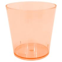 Mini Copo Pic 25ml para Doces Brigadeiro Laranja - 10 unid Mini Copo Pic 25ml para Doces Brigadeiro Laranja - 10 unid