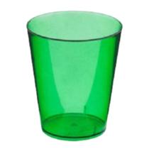 Mini Copo Pic 25ml para Doces Brigadeiro Verde - 10 unid