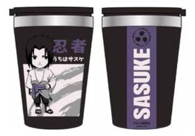 Mini Copo Térmico Viagem Naruto Sasuke