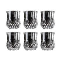 Mini Copos De Shot Vintage Em Formato De Diamante, 6 Peças, Para Uísque, Rum, Licor, Para Festas E