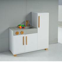 Mini Cozinha 93cm X 84cm X 28cm Garfield Lilas/ Branco Mini Cozinha 93cm X 84cm X 28cm Garfield Lilas/ Branco