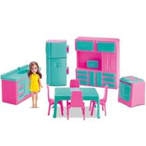 Mini Cozinha Com Boneca Judy Samba Toys