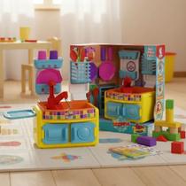 Mini Cozinha Play Time Cotiplás Sai Água de Verdade Colorida e Completa para Crianças Mini Cozinha Play Time Cotiplás Sai Água de Verdade Colorida e Completa para Crianças