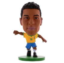 Mini Craque Paulinho Miniatura Copa do Mundo