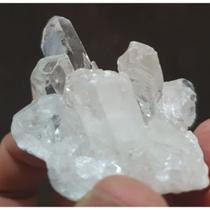 Mini Cristal Drusa Natural Pedra de Garimpos de Minas Gerais