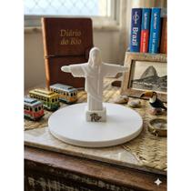 Mini cristo redentor decorativo rio de janeiro enfeite souvenir brasil 9x9cm
