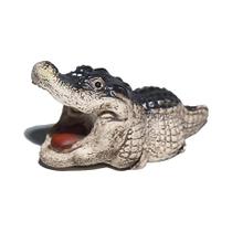 Mini Crocodilo Adorável: Estatueta Artesanal Para Decoração De Mesa E Cerimônia Do Chá