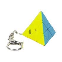 Mini Cubo Mágico 3x3 Chaveiro 2x2 Em Forma De Folha De Bordo Quebra-Cabeça Brinquedo Antiestresse