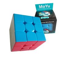 Mini Cubo Mágico 3x3x3 de 6 Cm Moyu Brinquedo para Diversão Raciocínio Atividade Brincadeira