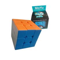 Mini Cubo Mágico Profissional 3x3x3 de 6 Cm Moyu Brinquedo para Diversão Raciocínio Atividade