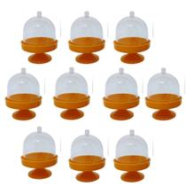 Mini Cupula E Taca 5 Em 1 Laranja (c/10) 002398