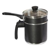 Mini Cuscuzeira Caneco Aluminio Tampa Vidro N12 craqueado Mini Cuscuzeira Caneco Aluminio Tampa Vidro N12 craqueado